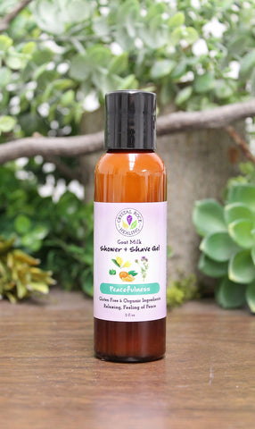 Goat's Milk & Shea Butter Shower Gel Peacefulness 2oz