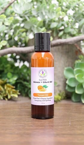 Goat's Milk & Shea Butter Shower Gel Tangerine 2oz