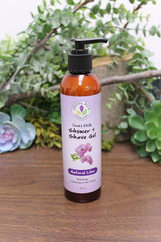 Goat's Milk & Shea Butter Shower Gel Lilac 8oz
