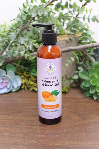 Goat's Milk & Shea Butter Shower Gel Tangerine 8oz