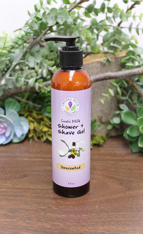 Goat's Milk & Shea Butter Shower Gel Unscented 8oz
