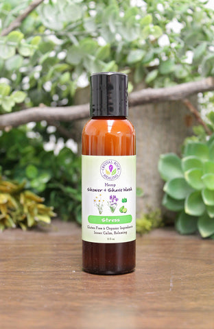 Hemp Body Wash Stress 2oz