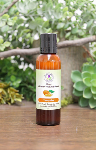 Hemp Body Wash Tangerine 2oz