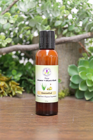 Hemp Body Wash Unscented 2oz