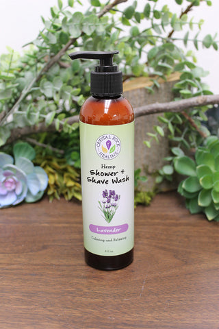 Hemp Body Wash Lavender 8oz