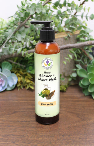 Hemp Body Wash Unscented 8oz