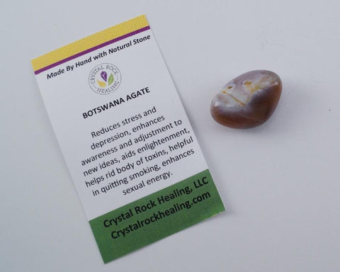 Agate Botswana Pocket Stone