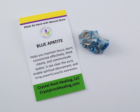 Apatite Blue Pocket Stone