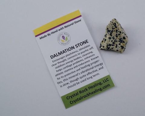 Dalmation Stone Pocket Stone