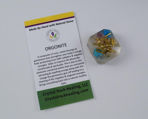 Orgonite Square Pocket Stone