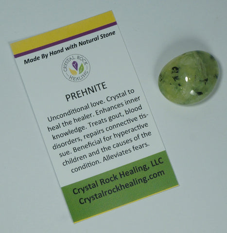 Prehnite Pocket Stone