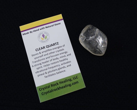 Quartz Clear Pocket Stone