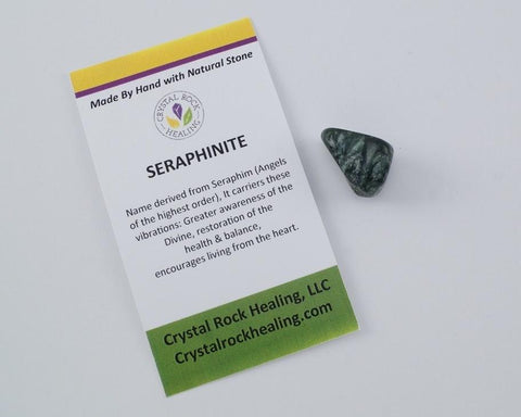 Seraphinite Pocket Stone