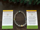 Power Bracelet Gratitude- Abalone Shell