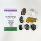 Collection Stones Clear Negativity