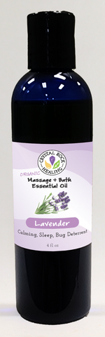 Lavender Massage & Bath Oil 8oz