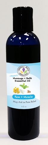 Pain & Muscle Massage & Bath Oil 8oz