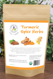 Turmeric Spice Herbs 2oz Organic