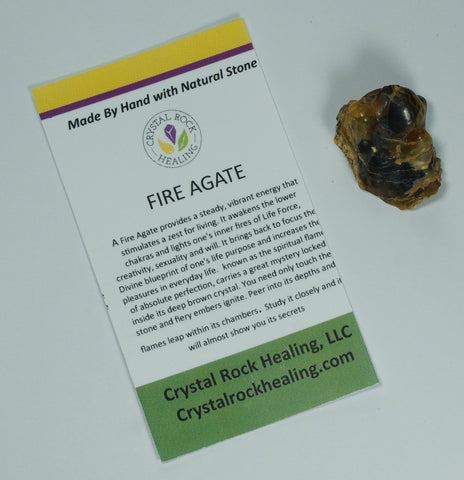 Agate Fire Pocket Stone