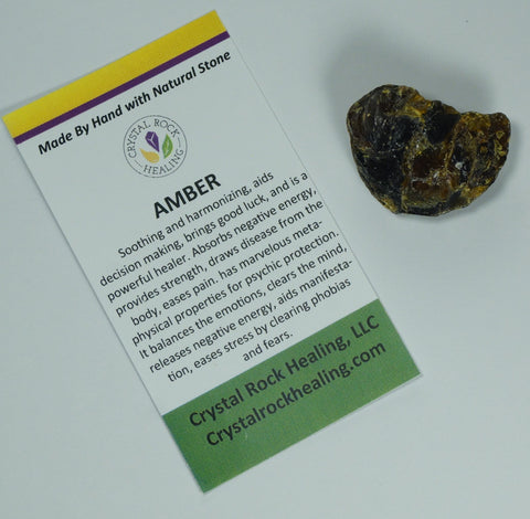 Amber Pocket Stone