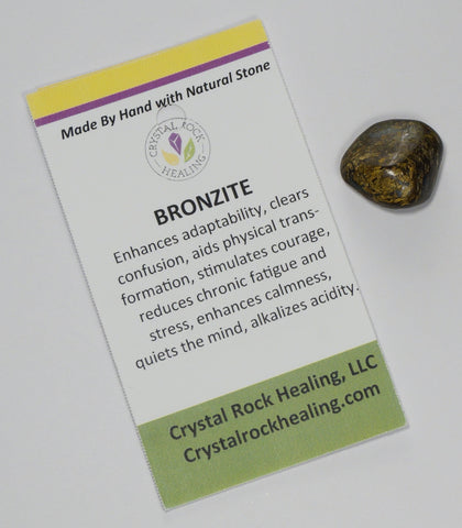Bronzite Pocket Stone