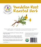 Dandelion Root Roasted Herb 3 oz  Organic