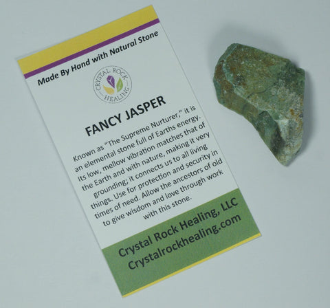 Fancy Jasper Pocket Stone