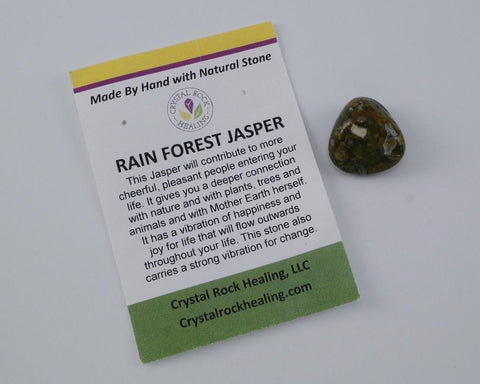 Jaspar Rainforest Pocket Stone