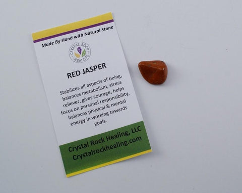 Jasper Red Pocket Stone