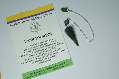 Labradorite Pendulum