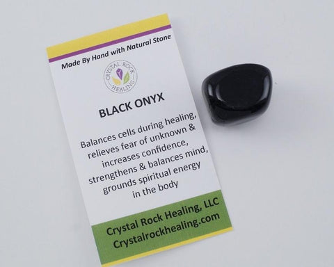 Onyx Black Pocket Stone