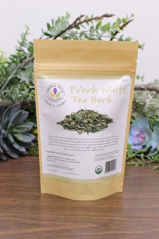 Pu'erh White Tea Herb 2 oz Organic