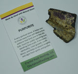 Purpurite Pocket Stone