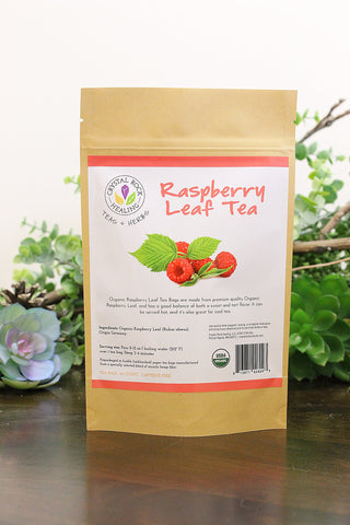Raspberry Leaf Tea Bags 20ct Organic