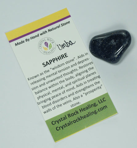 Sapphire Umba Pocket Stone