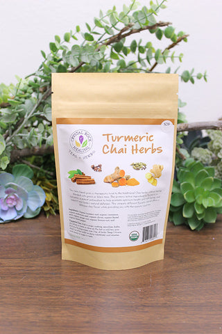 Turmeric Chai Herbs 4 oz Organic