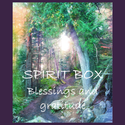 Past Spirit Box™ - Blessings & Gratitude