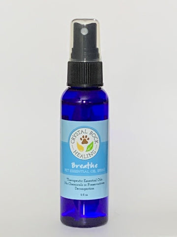 Veterinary Breathe In Essential Oil Spray 2oz