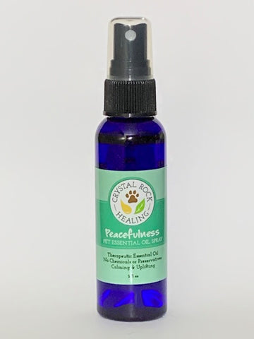 Veterinary Peacefulness Essential Oil Spray 2oz